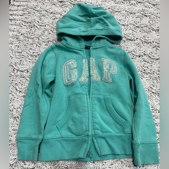 GAP Other - GAP Kids Teal Zip-Up Hoodie